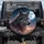 Wolf Blue Eyes Full Moon Twilight Night Sky - Wildlife Lover Gift Spare Tire Cover - 1