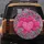 Hot Pink Leopard Heart Zebra Stripes - Everyday Vehicle Decor Spare Tire Cover - 5