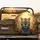 Golden Hour Bengal Tiger Tropical Jungle - Home Decor Gift for Tiger Lover Spare Tire Cover - 2