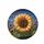 Sunflowers Twilight Sky - Botanical Home Decor Gift for Garden Lover Spare Tire Cover - 4