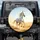 Majestic White Horse Galloping Golden Grassland - Wildlife Lover Gift Spare Tire Cover - 1