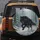 Majestic Black Wolf Golden Eyes Snow Covered Winter Forest - Wildlife Lover Gift Spare Tire Cover - 5