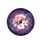 Fluttering Butterflies Luminous Moon Cosmic Nebula - Nature Lover Gift Spare Tire Cover - 4