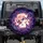 Fluttering Butterflies Luminous Moon Cosmic Nebula - Nature Lover Gift Spare Tire Cover - 1