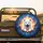 Joyful White Puppy Cosmic Nebula Fracture - Wildlife Lover Gift for Dog Owners Spare Tire Cover - 2