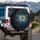 Dragonfly Tendrils Light Streaks - Nature Wildlife Lover Gift Spare Tire Cover - 3