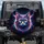Cosmic Cat Head Black Glasses Energy Bursts - Everyday Use for Cat Lovers Spare Tire Cover - 1