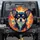 Chihuahua Dog Full Face Portrait Blue Yellow Purple Paint Splatter Brushstrokes - Dog Lover Gift Spare Tire Cover - 1