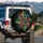 Cannabis Leaves - Everyday Decor Gift for Auto Enthusiast Spare Tire Cover - 3