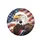 Bald Eagle American Flag Independence Day Gift for Veterans Spare Tire Cover - 4