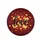 Deep Crimson Red Flowing Love Script Scattered Hearts - Valentine's Day Car Accessory Gift Spare Tire Cover - 4