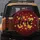 Deep Crimson Red Flowing Love Script Scattered Hearts - Valentine's Day Car Accessory Gift Spare Tire Cover - 5