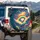 Rainbow Arches Rolling Layered Cloud Formations Skyscape - Everyday Style Gift Spare Tire Cover - 3