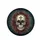 Skull Gold Cross Poppy Sunburst - Vehicle Decor Gift Spare Tire Cover - 4