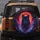 Intense Glowing Neon Wolf with Fiery Halo - Wildlife Lover Gift Spare Tire Cover - 5