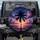 Tall Palm Tree Silhouette Sunset Ocean - Tropical Travel Gift for Adventurers Spare Tire Cover - 1