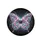 Black Gemstone Jewel Butterfly Metallic Filigree Light Swirls Travel Essentials Spare Tire Cover - 4
