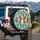 Cavalier King Charles Spaniel Blenheim Leaf Paw - Pet Lover Gift Spare Tire Cover - 3