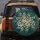 Cherry Blossom Branches Cream Flowers Pale Green Leaves Deep Teal Botanical - Nature Lover Gift Spare Tire Cover - 5