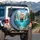 Vintage Sailing Ship Tropical Island Coral Reef - Outdoor Adventure Traveler Gift Spare Tire Cover - 3