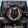 Black Cat Galaxies Night Sky - Cat Lover Home Decor Gift Spare Tire Cover - 1