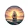 Magnificent Three-Masted Clipper Ship Ocean Waves Sunset Sky - Outdoor Adventure Gift Spare Tire Cover - 4