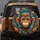 Monkey Face Broad Leaves Feathery Leaves Jungle Vines Berries - Wildlife Lover Gift Spare Tire Cover - 5