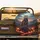 Roaring Tiger Volcanic Landscape - Wildlife Lover Gift Spare Tire Cover - 2