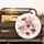 Deep Red Pink Gold Black Layered Hearts Stars - Vehicle Decor Gift Spare Tire Cover - 2