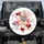 Deep Red Pink Gold Black Layered Hearts Stars - Vehicle Decor Gift Spare Tire Cover - 1