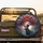 Stag Head Antlers Autumn Tree Celestial Night - Wildlife Lover Gift Spare Tire Cover - 2