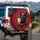 Black Cat Red Sunglasses Bubblegum - Everyday Vehicle Decor Gift for Cat Lovers Spare Tire Cover - 3