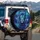 Lion Head Cosmic Nebula - Space Lover Gift Spare Tire Cover - 3