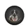 Dalmatian Pointer Mix Dog Resting Orange Toy Ball - Dog Lover Gift Spare Tire Cover - 4