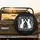 High-Fiving White Silhouette Outline Cats Paw Prints Yarn Balls - Cat Lover Home Decor Gift Spare Tire Cover - 2