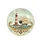 Vintage Maritime Compass Rose Tall Ship Lighthouse - Nautical Explorer Gift Spare Tire Cover - 4