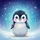 Baby Penguin Snowflakes Winter Sky - Winter Lover Gift for Penguin Lover Spare Tire Cover - 6