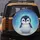 Baby Penguin Snowflakes Winter Sky - Winter Lover Gift for Penguin Lover Spare Tire Cover - 5