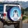Baby Penguin Snowflakes Winter Sky - Winter Lover Gift for Penguin Lover Spare Tire Cover - 3