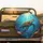 Sunlit Ocean Sea Turtle Striped Tropical Fish Coral Reef - Underwater Wildlife Gift Spare Tire Cover - 2