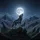 Howling Wolves Full Moon - Wildlife Lover Gift for Wolf Lovers Spare Tire Cover - 6