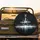 Icy Navigational Compass Rose Eight Point Star Frosted Icicles - Adventure Lover Gift for Explorer Spare Tire Cover - 2