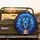 Luminous Lion Head Cosmic Aurora - Wildlife Lover Fantasy Gift Spare Tire Cover - 2