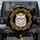 Regal Grumpy Cat Crown Glasses Necklace Gem Black Background - Cat Lover Home Decor Gift Spare Tire Cover - 1