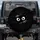 Mischievous Peering Cartoon Eyes Jagged Rip - Halloween Decor Gift Spare Tire Cover - 1