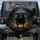 Black Bull Golden Horns Swirling Dust - Powerful Wildlife Lover Gift Spare Tire Cover - 1