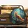 Fiery Fox Rocky Outcrop Golden Light Forest - Fantasy Fan Gift Spare Tire Cover - 2