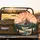 Mountain Range Sun River Forest Daisy Meadow - Nature Lover Gift Spare Tire Cover - 2