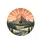 Mountain Range Sun River Forest Daisy Meadow - Nature Lover Gift Spare Tire Cover - 4