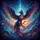 Majestic Phoenix Energy Orb Luminous Cosmic Nebula Stars - Fantasy Lover Gift Spare Tire Cover - 6